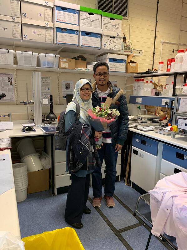 Image of Dr. Norzaida Yusof in the laboratory
